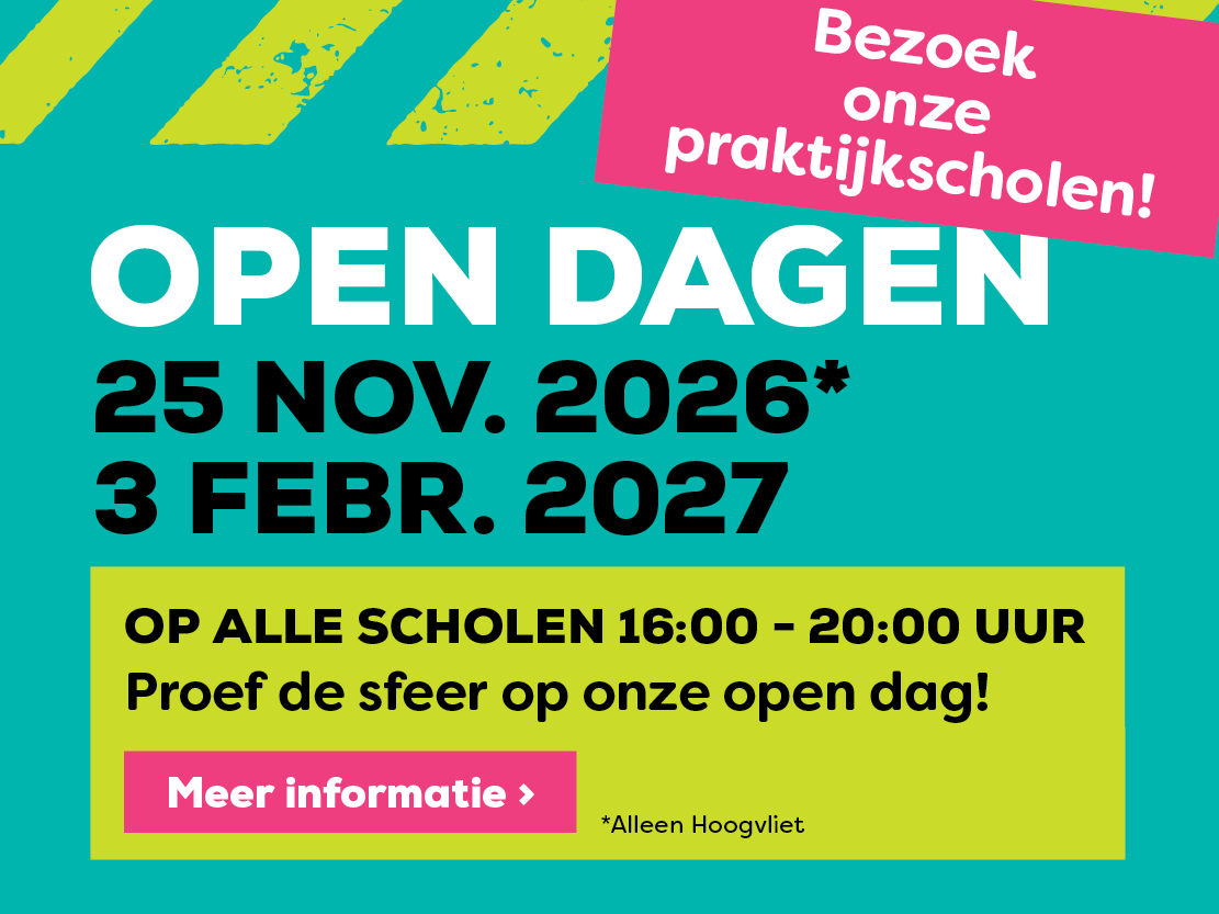 Accent Praktijkonderwijs open dag header mobiel